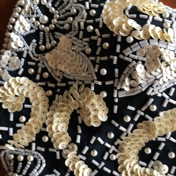 Va Va VOOM vintage 80s beaded dress - Picture 5 of 7